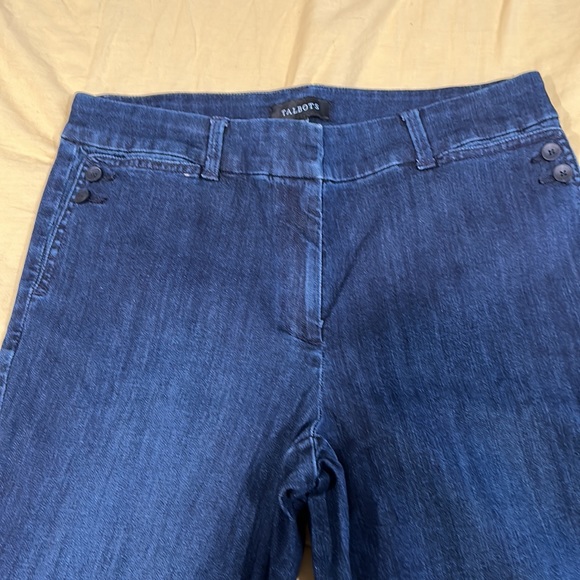 Talbots Wide Leg Jeans - Picture 2 of 8